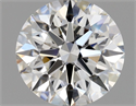 Diamante Natural 0.66 quilates, Redondo , Color E, claridad VVS1 y certificado GIA