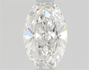 Foto Diamante Natural 0.50 quilates, Ovalado , Color E, claridad VVS1 y certificado GIA de