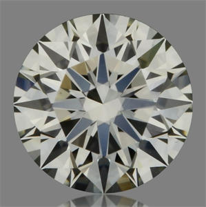 Picture of Natural Diamond 0.41 Carats, Round with Excellent Cut, L Color, VVS2 Clarity and Certified by GIA