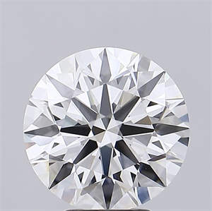 Picture of Lab Grown Diamond 4.86 Carats, Round with Ideal Cut, D Color, VS1 Clarity and Certified by IGI