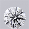 Lab Grown Diamond 2.24 Carats, Round with Ideal Cut, F Color, VS1 Clarity and Certified by IGI