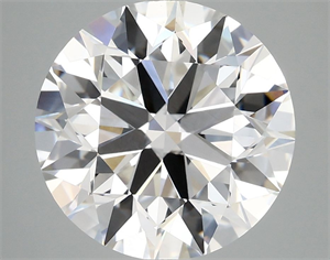 Picture of Lab Grown Diamond 5.01 Carats, Round with Excellent Cut, E Color, VVS2 Clarity and Certified by IGI