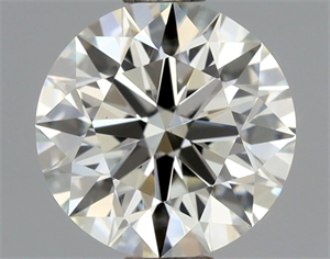 Picture of Natural Diamond 0.90 Carats, Round with Excellent Cut, J Color, VS1 Clarity and Certified by GIA