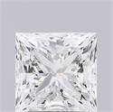 Natural Diamond 1.91 Carats, Princess with  Cut, I Color, VVS1 Clarity and Certified by GIA