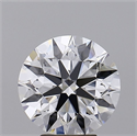 Lab Grown Diamond 4.52 Carats, Round with Ideal Cut, E Color, VVS2 Clarity and Certified by IGI