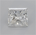 Diamante Natural 0.91 quilates, Princesa , Color F, claridad I1 y certificado GIA