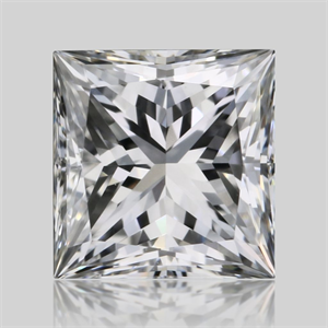 Foto Diamante Natural 0.35 quilates, Princesa , Color E, claridad VVS2 y certificado GIA de