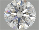 Natural Diamond 0.90 Carats, Round with Excellent Cut, E Color, VS1 Clarity and Certified by GIA