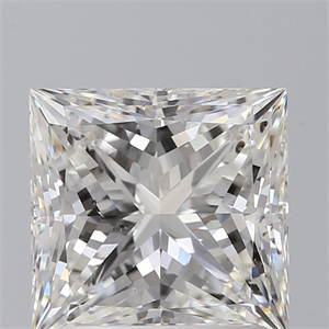 Picture of Natural Diamond 2.01 Carats, Princess with  Cut, G Color, SI1 Clarity and Certified by GIA