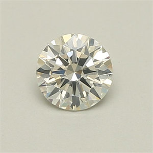 Picture of Natural Diamond 0.58 Carats, Round with Excellent Cut, J Color, SI2 Clarity and Certified by GIA