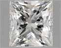 Natural Diamond 0.70 Carats, Princess with  Cut, K Color, VS2 Clarity and Certified by GIA