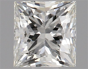 Picture of Natural Diamond 0.70 Carats, Princess with  Cut, K Color, VS2 Clarity and Certified by GIA