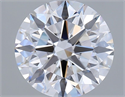 Del inventario de diamantes de laboratorio, 2.53 quilates, Redondo , Color D, claridad VVS2 y certificado GIA