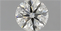 Diamante Natural 0.63 quilates, Redondo , Color I, claridad VVS2 y certificado IGI