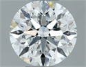 Diamante Natural 0.80 quilates, Redondo , Color F, claridad I1 y certificado GIA