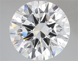 Picture of Lab Grown Diamond 7.02 Carats, Round with Excellent Cut, F Color, VS1 Clarity and Certified by IGI
