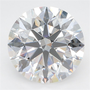 Picture of Lab Grown Diamond 5.32 Carats, Round with Excellent Cut, D Color, VVS1 Clarity and Certified by GIA