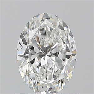Foto Diamante Natural 0.80 quilates, Ovalado , Color F, claridad VS1 y certificado GIA de