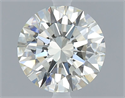 Diamante Natural 0.90 quilates, Redondo , Color K, claridad VVS2 y certificado GIA