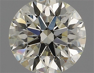 Picture of Natural Diamond 0.73 Carats, Round with Excellent Cut, K Color, VS1 Clarity and Certified by IGI