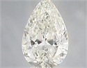Diamante Natural 0.51 quilates, De pera , Color G, claridad VS2 y certificado IGI