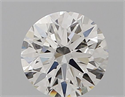 Natural Diamond 0.40 Carats, Round with Very Good Cut, H Color, VVS1 Clarity and Certified by GIA