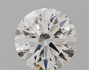 Picture of Natural Diamond 0.40 Carats, Round with Very Good Cut, H Color, VVS1 Clarity and Certified by GIA