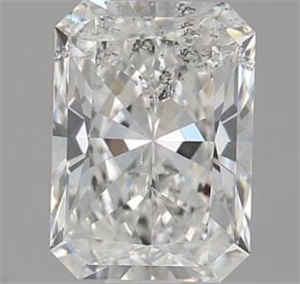 Foto Diamante Natural 1.02 quilates, Radiante , Color F, claridad I1 y certificado GIA de