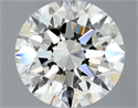 Diamante Natural 3.01 quilates, Redondo , Color H, claridad VS2 y certificado GIA