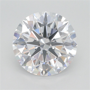 Picture of Lab Grown Diamond 5.33 Carats, Round with Excellent Cut, E Color, IF Clarity and Certified by GIA