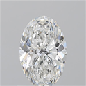 Diamante Natural 1.01 quilates, Ovalado , Color G, claridad VS1 y certificado GIA