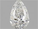 Natural Diamond 0.40 Carats, Pear with  Cut, G Color, VVS2 Clarity and Certified by GIA