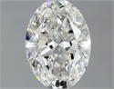 Diamante Natural 0.92 quilates, Ovalado , Color G, claridad VVS1 y certificado GIA