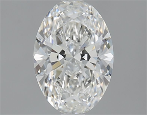 Picture of Natural Diamond 1.30 Carats, Oval with  Cut, H Color, VVS2 Clarity and Certified by GIA