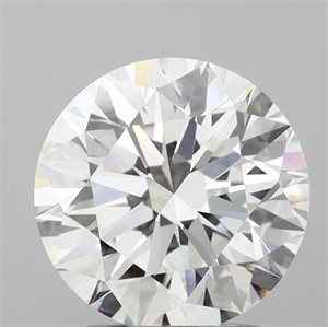 Picture of Lab Grown Diamond 2.20 Carats, Round with Ideal Cut, E Color, VVS2 Clarity and Certified by IGI