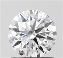 Lab Grown Diamond 1.00 Carats, Round with Ideal Cut, D Color, VVS2 Clarity and Certified by IGI