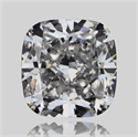 Natural Diamond 0.81 Carats, Cushion with  Cut, D Color, VVS2 Clarity and Certified by GIA