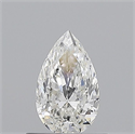 Diamante Natural 0.50 quilates, De pera , Color F, claridad VS1 y certificado GIA
