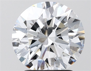 Picture of Lab Grown Diamond 2.50 Carats, Round with Ideal Cut, H Color, VS1 Clarity and Certified by IGI