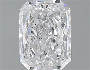 Picture of Natural Diamond 1.51 Carats, Radiant with  Cut, D Color, SI1 Clarity and Certified by GIA