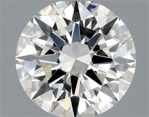 Picture of Natural Diamond 0.50 Carats, Round with Excellent Cut, H Color, VS1 Clarity and Certified by GIA