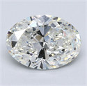 Diamante Natural 3.50 quilates, Ovalado , Color I, claridad SI1 y certificado GIA