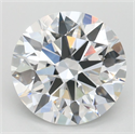 Del inventario de diamantes de laboratorio, 2.39 quilates, Redondo , Color D, claridad IF y certificado IGI