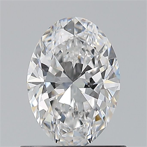 Picture of Natural Diamond 0.72 Carats, Oval with  Cut, D Color, VS1 Clarity and Certified by GIA