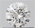Natural Diamond 0.40 Carats, Round with Very Good Cut, G Color, SI2 Clarity and Certified by GIA