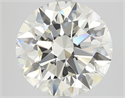 Diamante Natural 3.24 quilates, Redondo , Color K, claridad VVS2 y certificado GIA