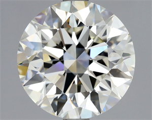 Picture of Natural Diamond 2.70 Carats, Round with Excellent Cut, I Color, VVS1 Clarity and Certified by HRD