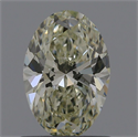 Diamante Natural 0.91 quilates, Ovalado , Color L, claridad VS2 y certificado GIA