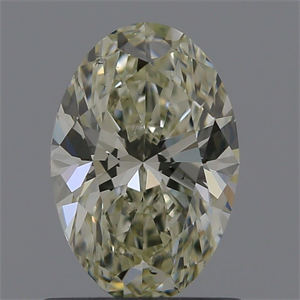 Picture of Natural Diamond 0.91 Carats, Oval with  Cut, L Color, VS2 Clarity and Certified by GIA