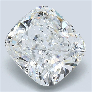 Picture of Natural Diamond 2.51 Carats, Cushion with  Cut, F Color, VS2 Clarity and Certified by GIA